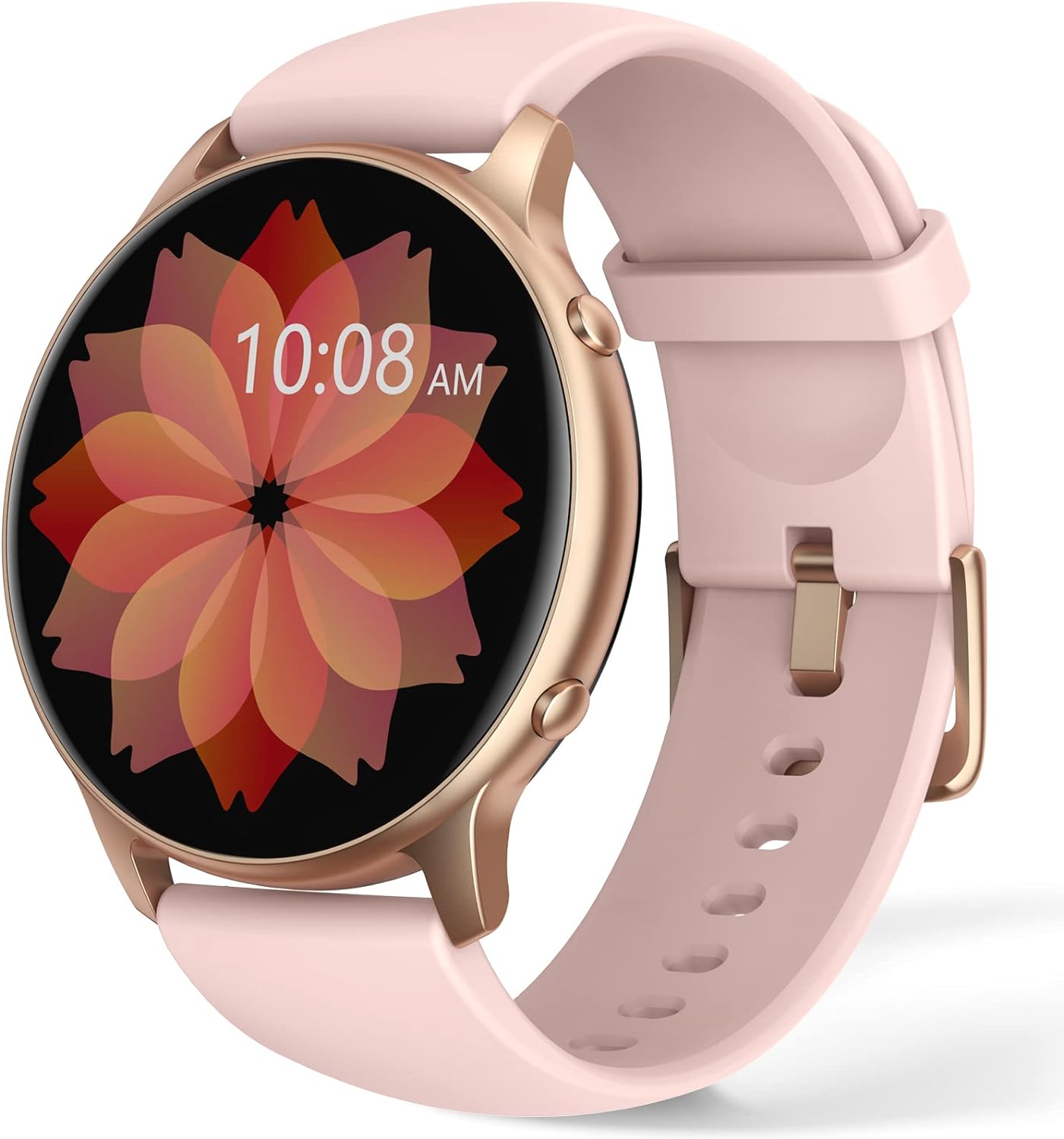 Reloj Inteligente Mujer, IP68 Impermeable Smartwatch Mujer, 1,3" Pantalla Táctil Reloj Deportivo Mujer, con Oxímetro, DIY Esfera Reloj, Monitor Sueño, Podómetro, Pulsómetro para Android iOS